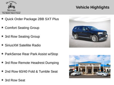 2019 Dodge Durango SXT Plus