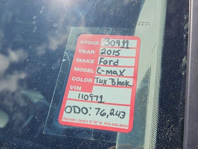 2015 Ford C-Max Energi SEL