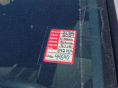 2024 Nissan Altima 2.5 SV