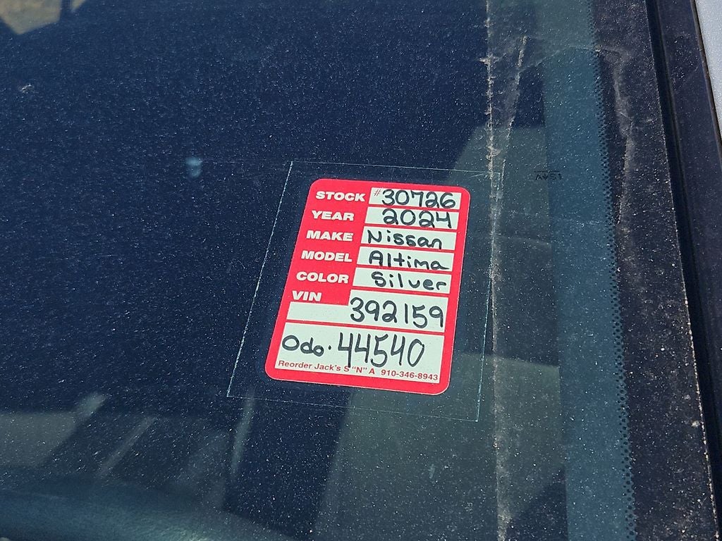 2024 Nissan Altima 2.5 SV