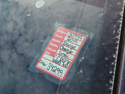 2019 Dodge Charger SXT AWD