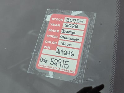 2022 Dodge Challenger GT