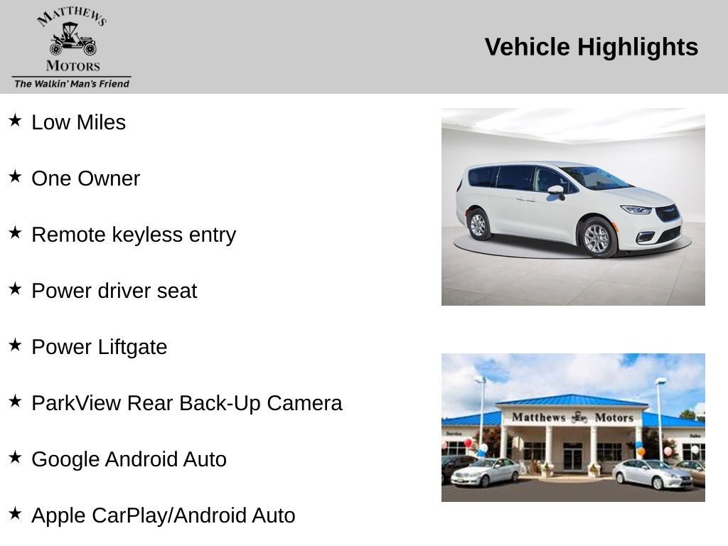 2023 Chrysler Pacifica Touring L