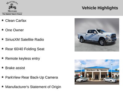 2023 RAM 2500 Big Horn