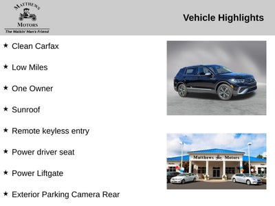 2024 Volkswagen Tiguan 2.0T Wolfsburg Edition