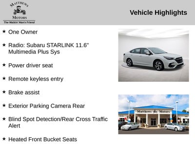 2024 Subaru Legacy Premium