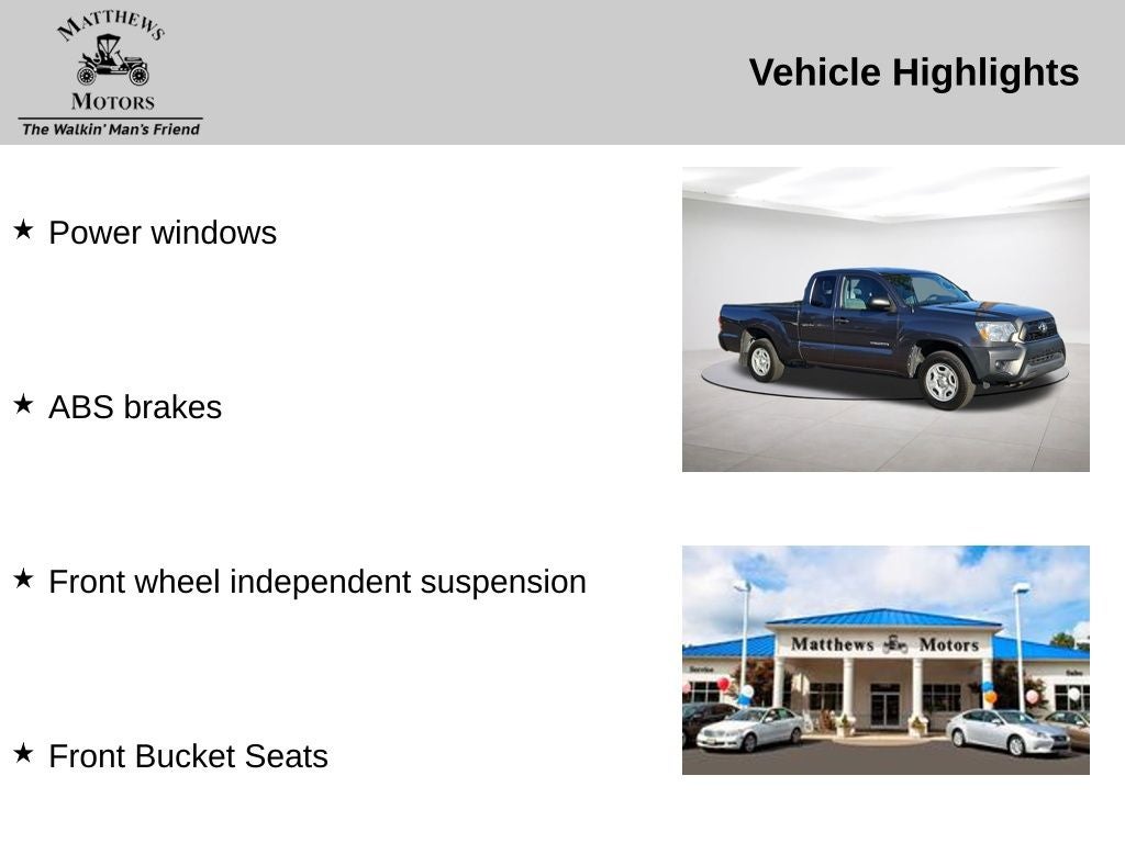 2014 Toyota Tacoma Base