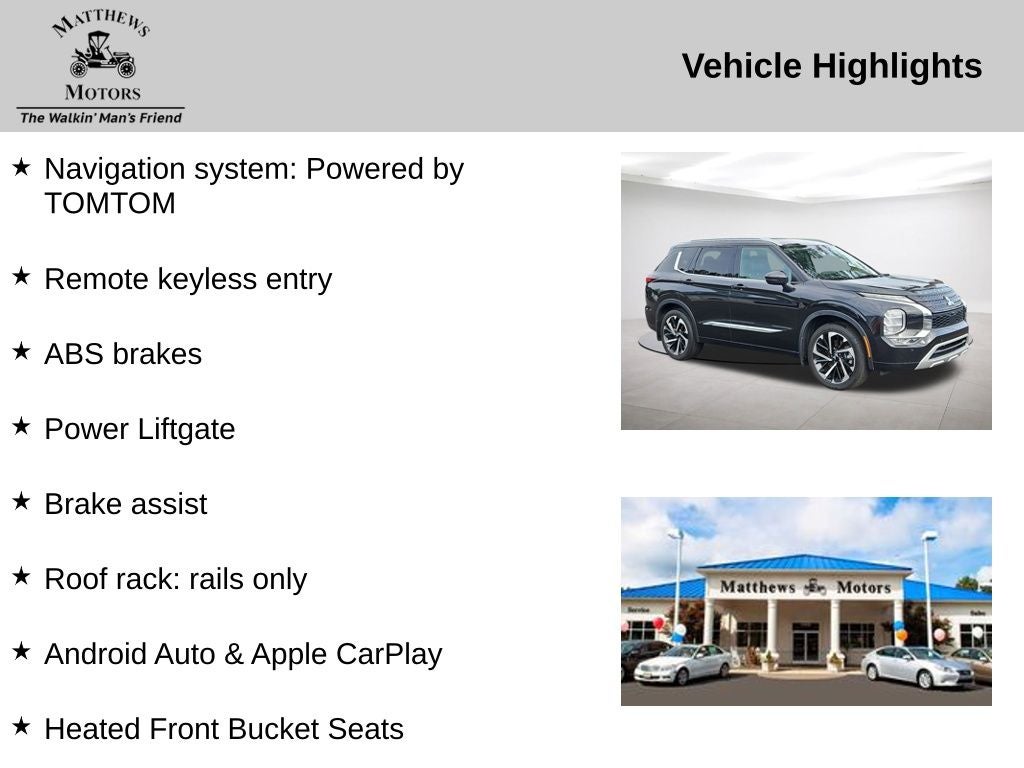 2022 Mitsubishi Outlander SEL