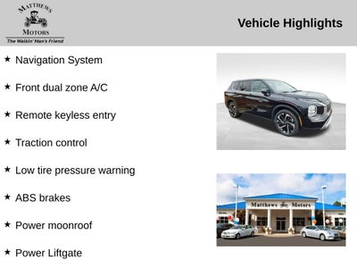 2024 Mitsubishi Outlander SE Black Edition