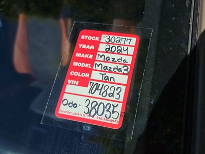 2024 Mazda Mazda3 2.5 Carbon Turbo