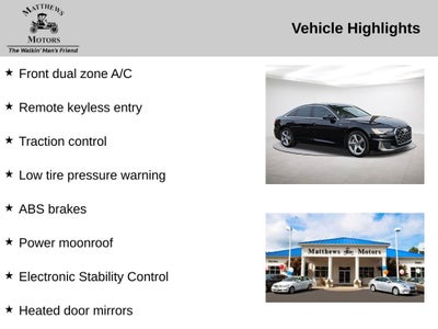 2024 Audi A6 Premium Plus W/Executive Package quattro