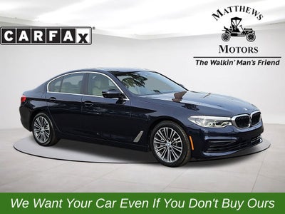 2019 BMW 5 Series 540i PREMIUM w/DRIVER AND PARKING ASSIST PLUS PACKAGE