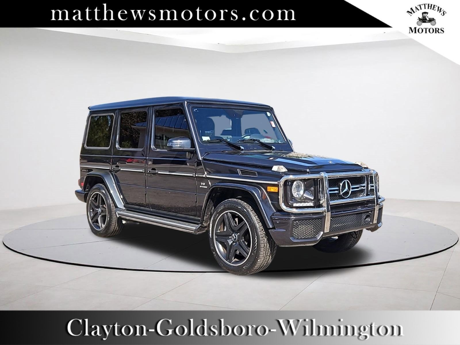 2017 Mercedes-Benz AMG&#174; G63 4MATIC&#174; w/ Designo Exclusive Leather Pkg. G-Class
