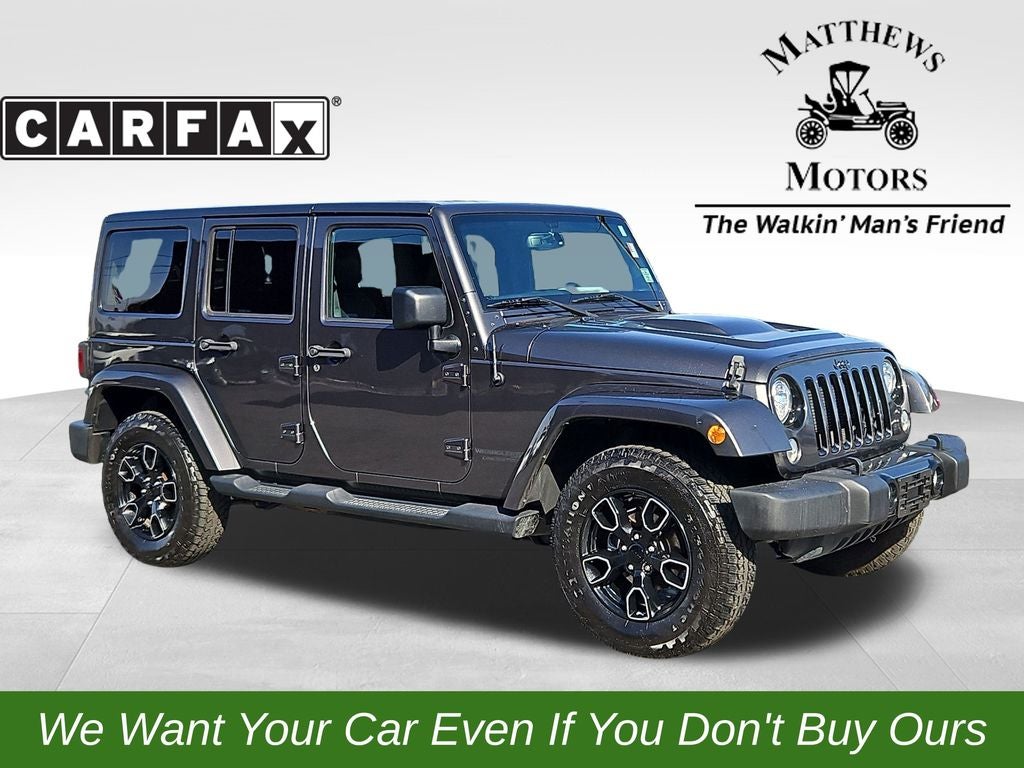 2018 Jeep Wrangler JK Unlimited Altitude