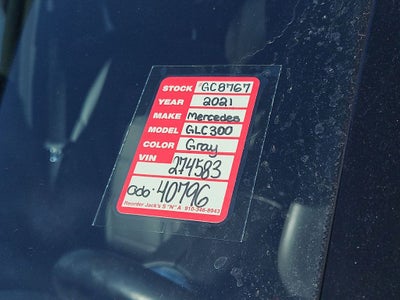 2021 Mercedes-Benz GLC GLC 300 4MATIC®