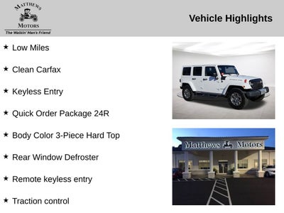 2017 Jeep Wrangler Unlimited Rubicon 4x4