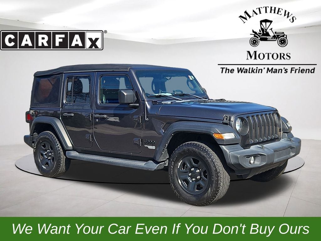 2021 Jeep Wrangler Unlimited Sport