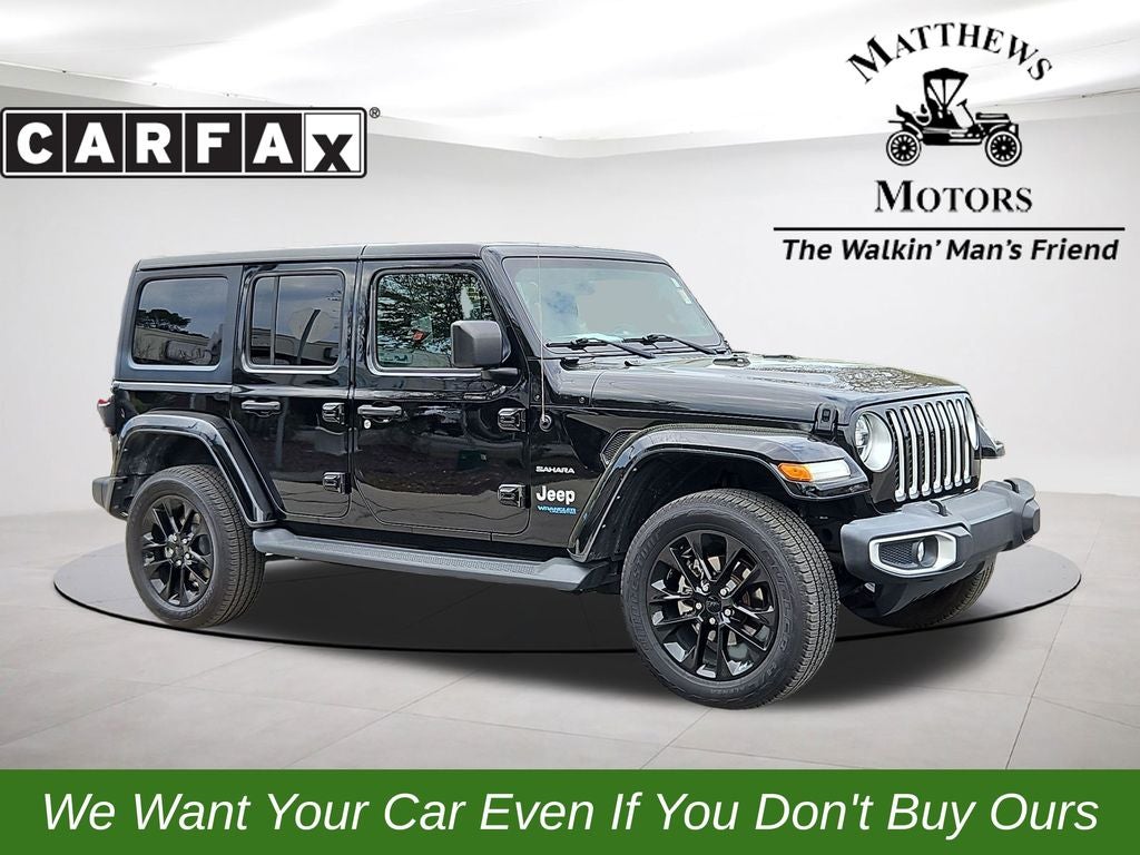 2021 Jeep Wrangler Unlimited Sahara 4xe