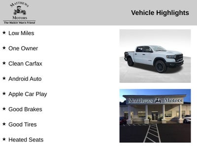 2025 RAM 1500 Rebel Crew Cab 4x4