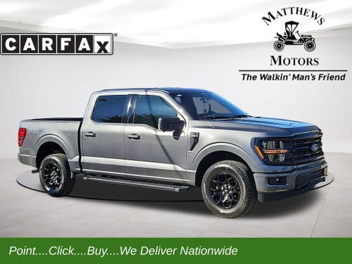 2024 Ford F-150 XLT 4WD SuperCrew FX4 5.0L w/ Black Appearance Pkg
