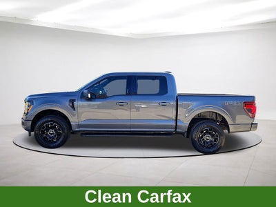 2024 Ford F-150 XLT 4WD SuperCrew FX4 5.0L w/ Black Appearance Pkg