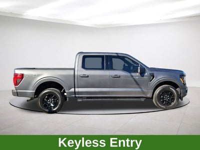 2024 Ford F-150 XLT 4WD SuperCrew FX4 5.0L w/ Black Appearance Pkg