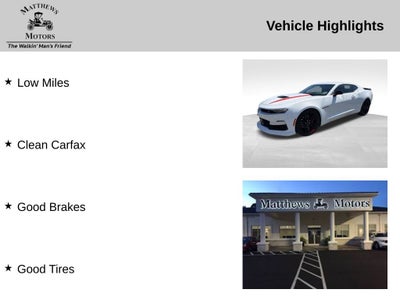 2022 Chevrolet Camaro SS 1SS