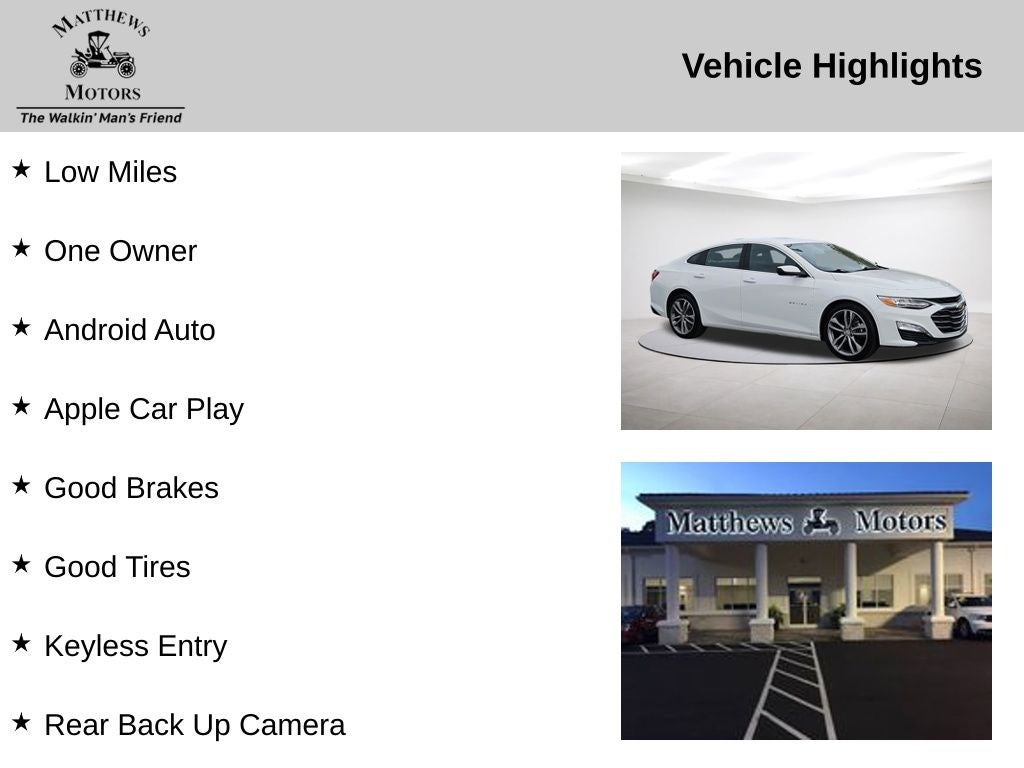 2024 Chevrolet Malibu 2LT 2LT