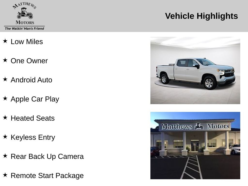 2023 Chevrolet Silverado 1500 LT 4WD Crew Cab All Star Edition