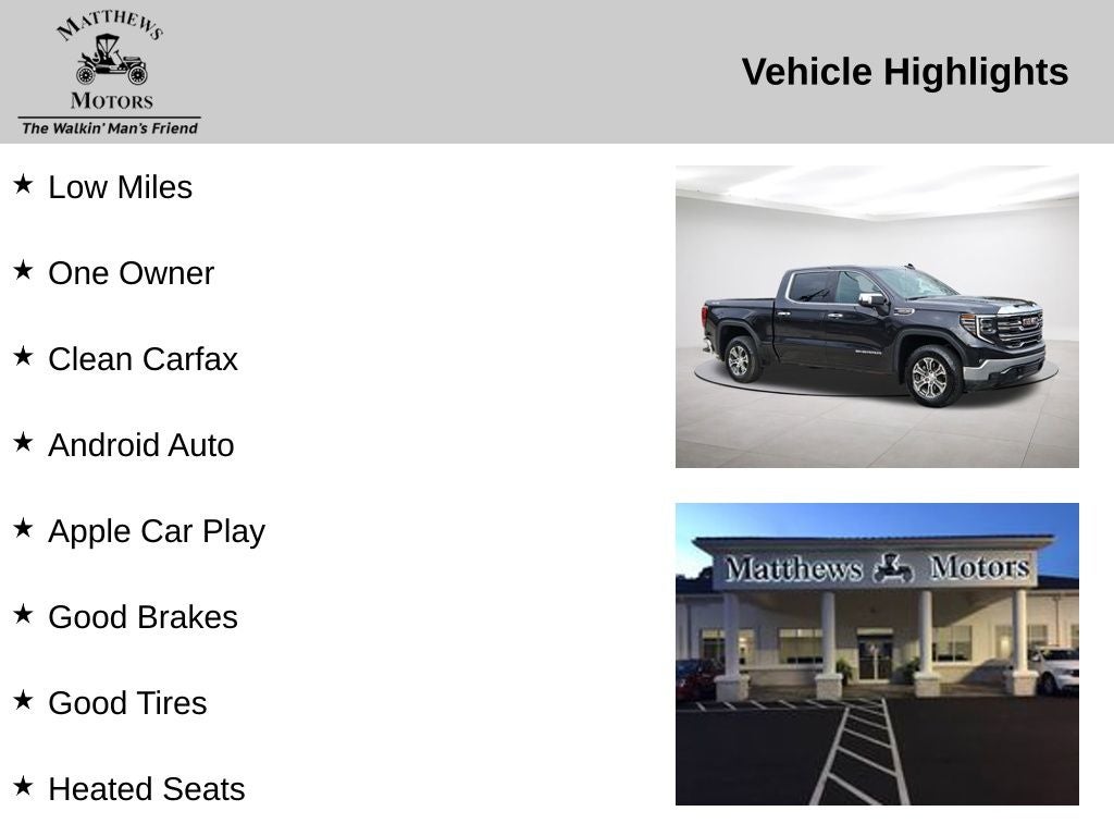 2025 GMC Sierra 1500 SLT 4WD Crew Cab