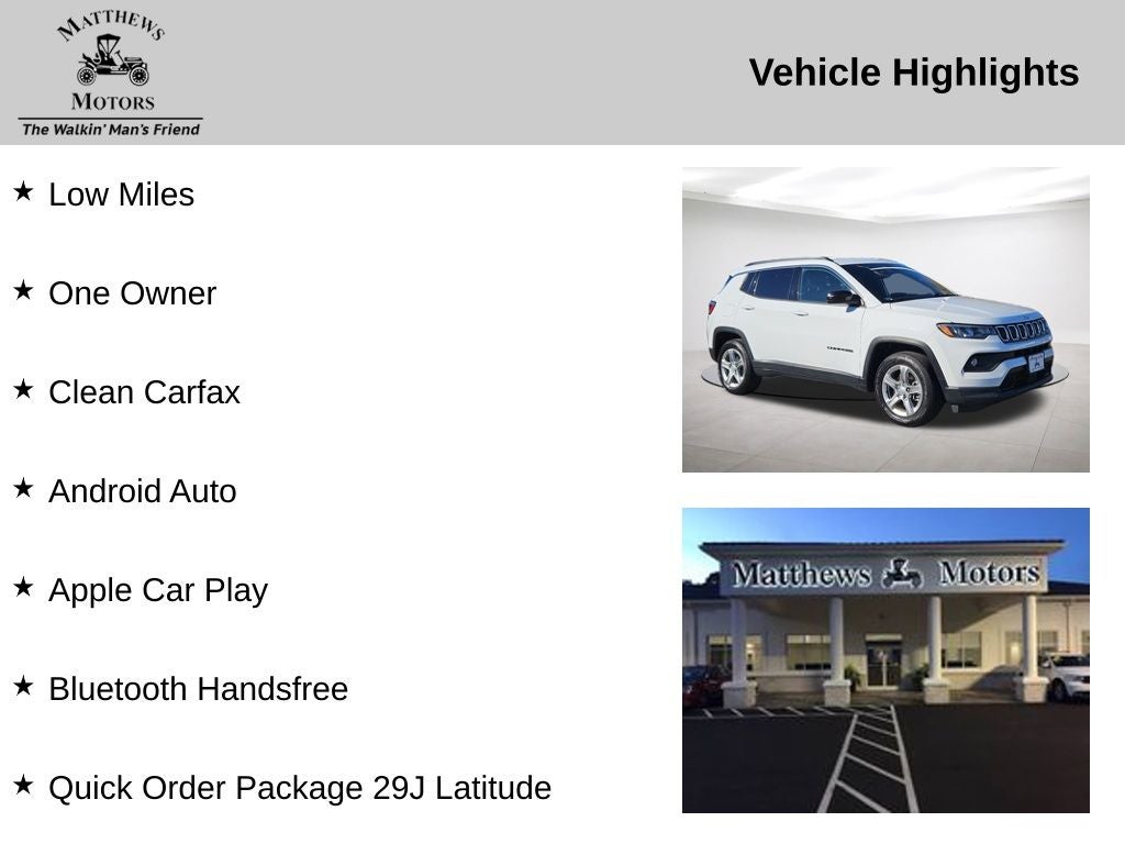 2024 Jeep Compass Latitude