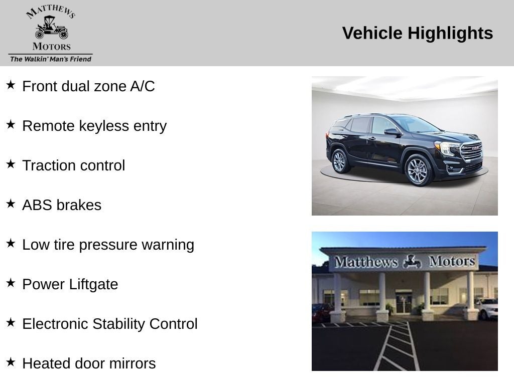 2023 GMC Terrain SLT w/ Tech Pkg. Nav & Skyscape Sunroof