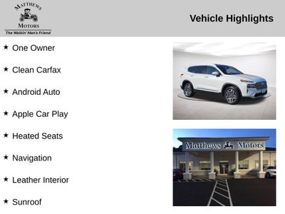 2021 Hyundai Santa Fe Limited