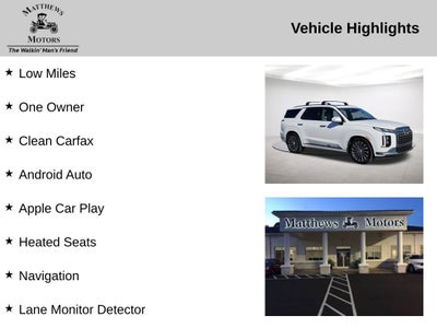 2023 Hyundai Palisade Calligraphy