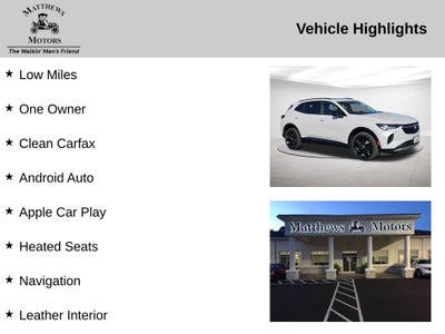 2023 Buick Envision Essence Sport Touring Pkg. & Panoramic Sunroof