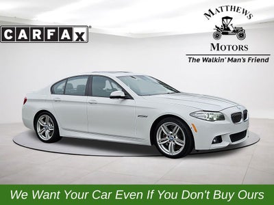 2015 BMW 535i M-Sport Pkg. w/ Driver Assist & Sunroof 535i
